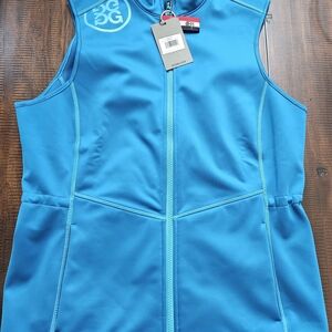 G/Fore Blue Sleeveless Athletic Vest